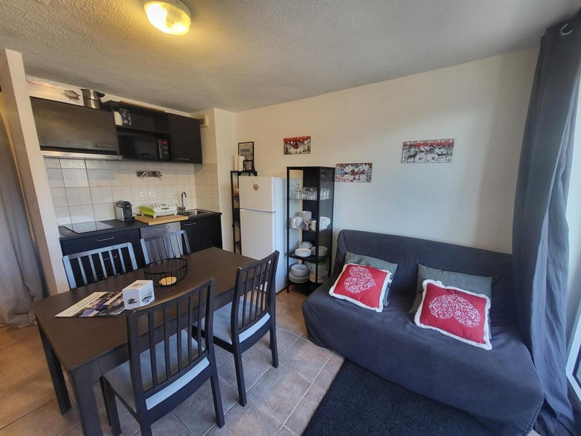 Appartement 2 Pieces A Petit Prix A Montgenevre, Bien Equipe - Fr-1-266-168 Luaran gambar